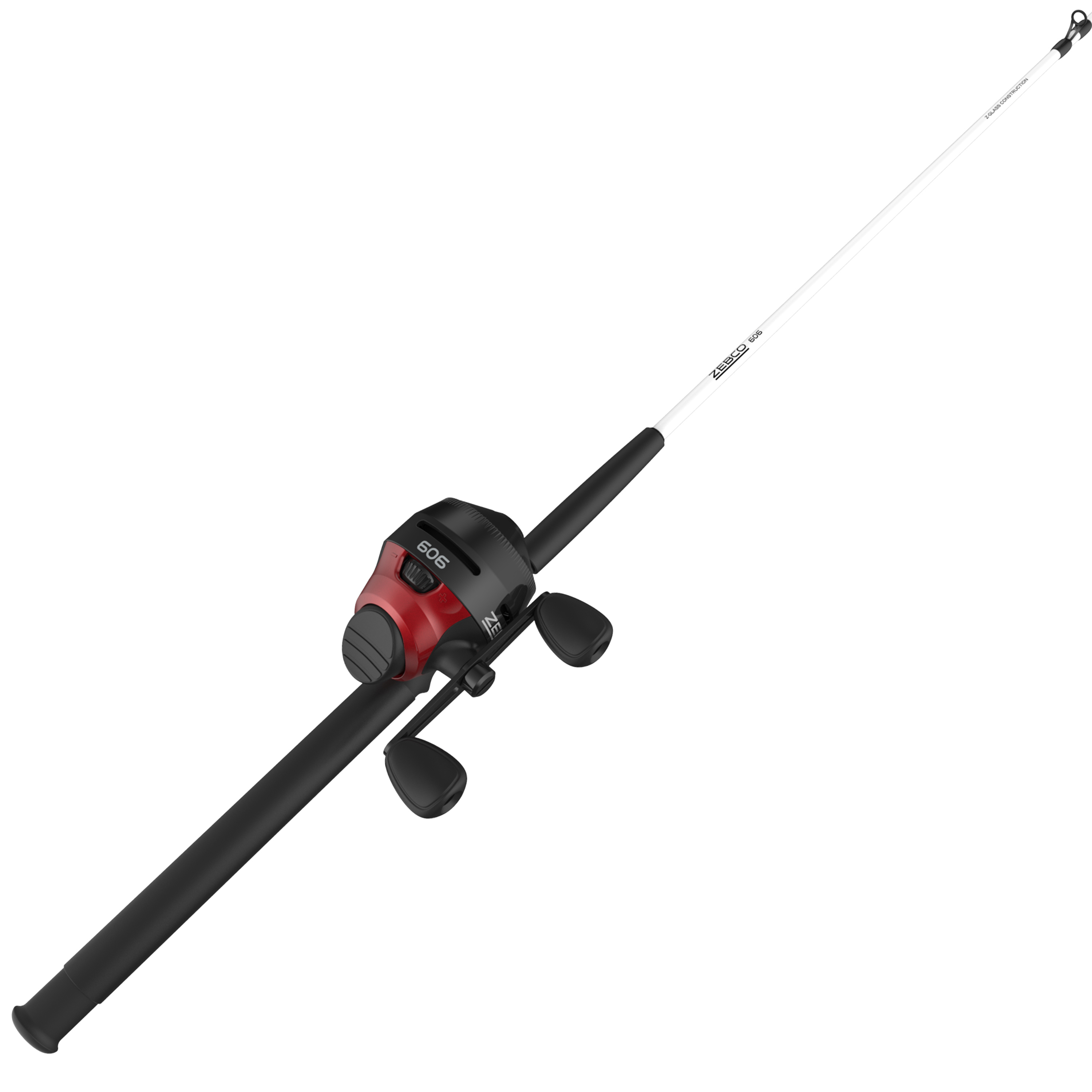 Zebco 33 Micro Triggerspin Spincast Reel and Telescopic Fishing Rod Combo,  Extendable 19-Inch to 5-Foot Telescopic Fishing Pole, QuickSet Anti-Reverse