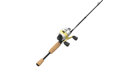 Zebco 33 Gold Max Spincast Combo Rod 6ft 6in Medium-Heavy Moderate