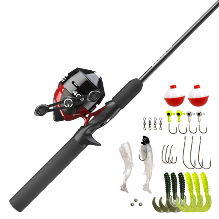 Easy Casting Spincast Reel and Rod Combo