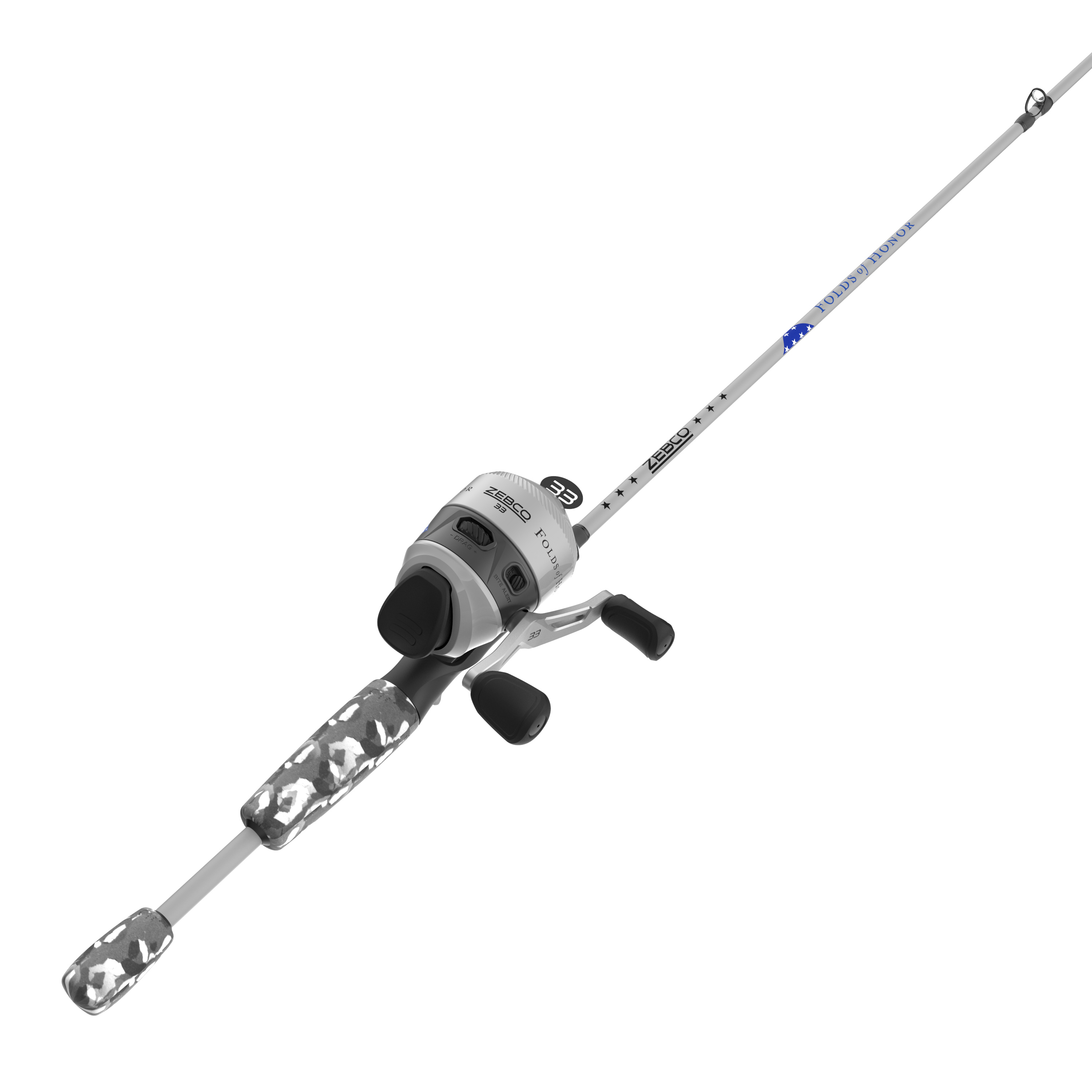 Special Edition USA Fishing Combo, 33 Folds of Honor