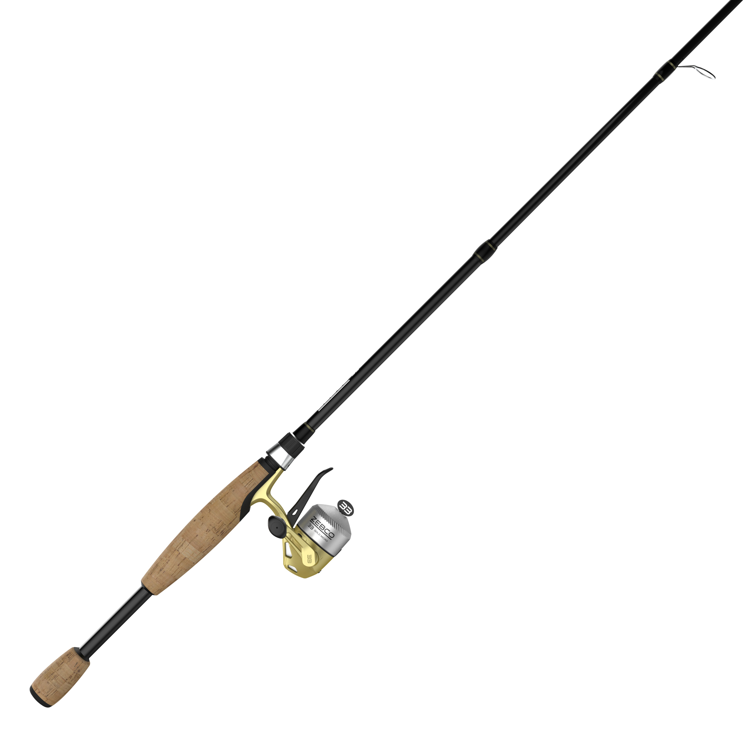 Zebco 33 Micro Trigger 5 ft UL Freshwater Triggerspin Rod and Reel Combo