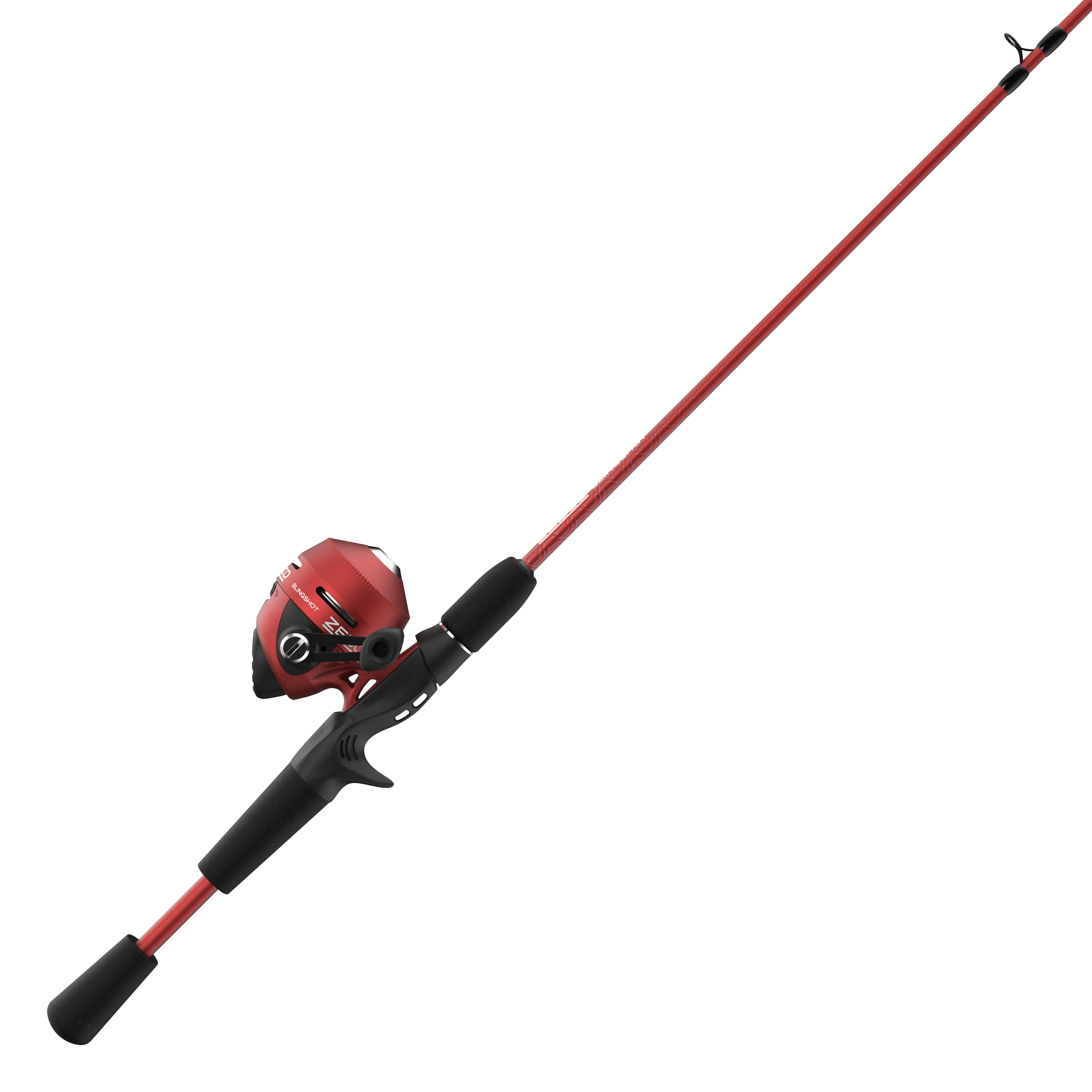 Zebco Roam Telescopic Fishing Rod and Spinning or Spincast Fishing Reel  Combo, Durable 6-Foot Fiberglass Rod with ComfortGrip Handle, Pre-spooled  with