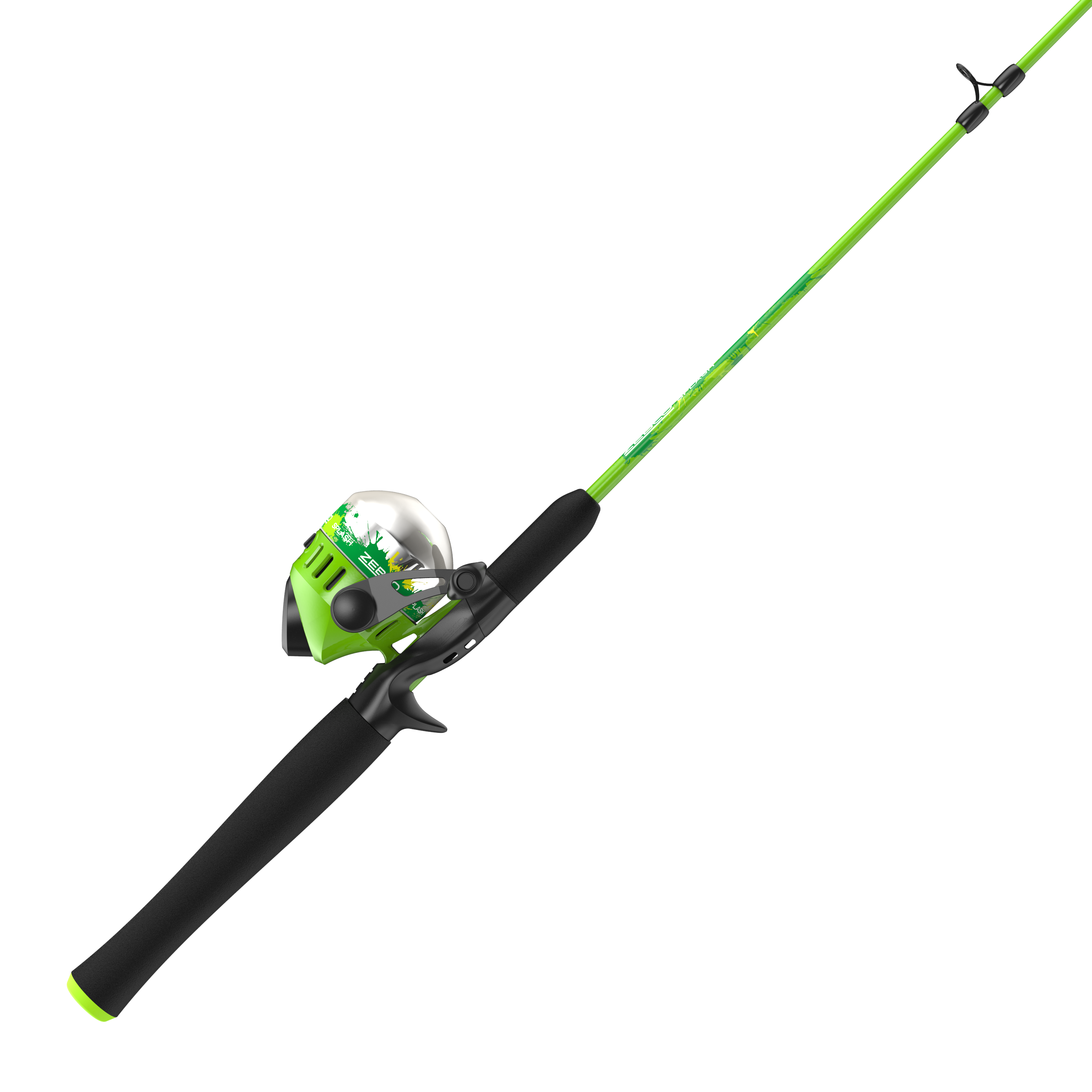  Zebco Kids Splash Floating Spincast Reel and Fishing Rod  Combo, 29-Inch 1-Piece Fishing Pole, Size 20 Reel, Right-Hand Retrieve,  Pre-Spooled with 6-Pound Cajun Line, Blue : Sports & Outdoors